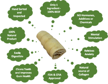 Load image into Gallery viewer, 10"-12"" Inch BEEF CHEEK MONSTER ROLLS - 10 PACKS